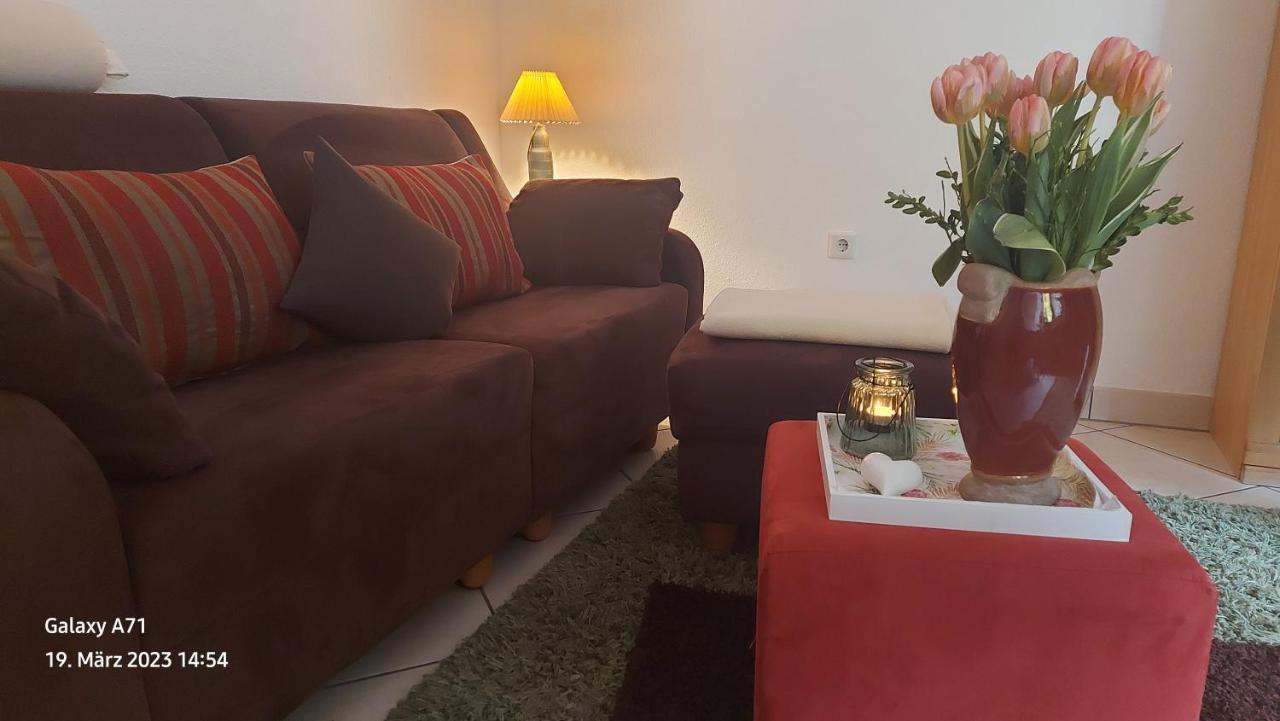 Ferienwohnung Zum Weinberg 그로스카를바흐 외부 사진